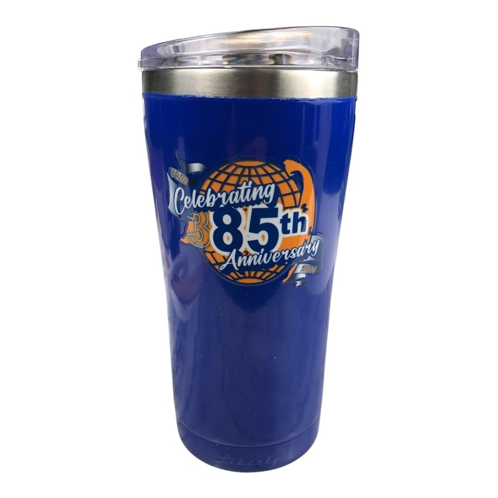 Liberty Bottles Tumbler, Blue, Celebrating‎ 85th Anniversary 1939-2024 F72Q
